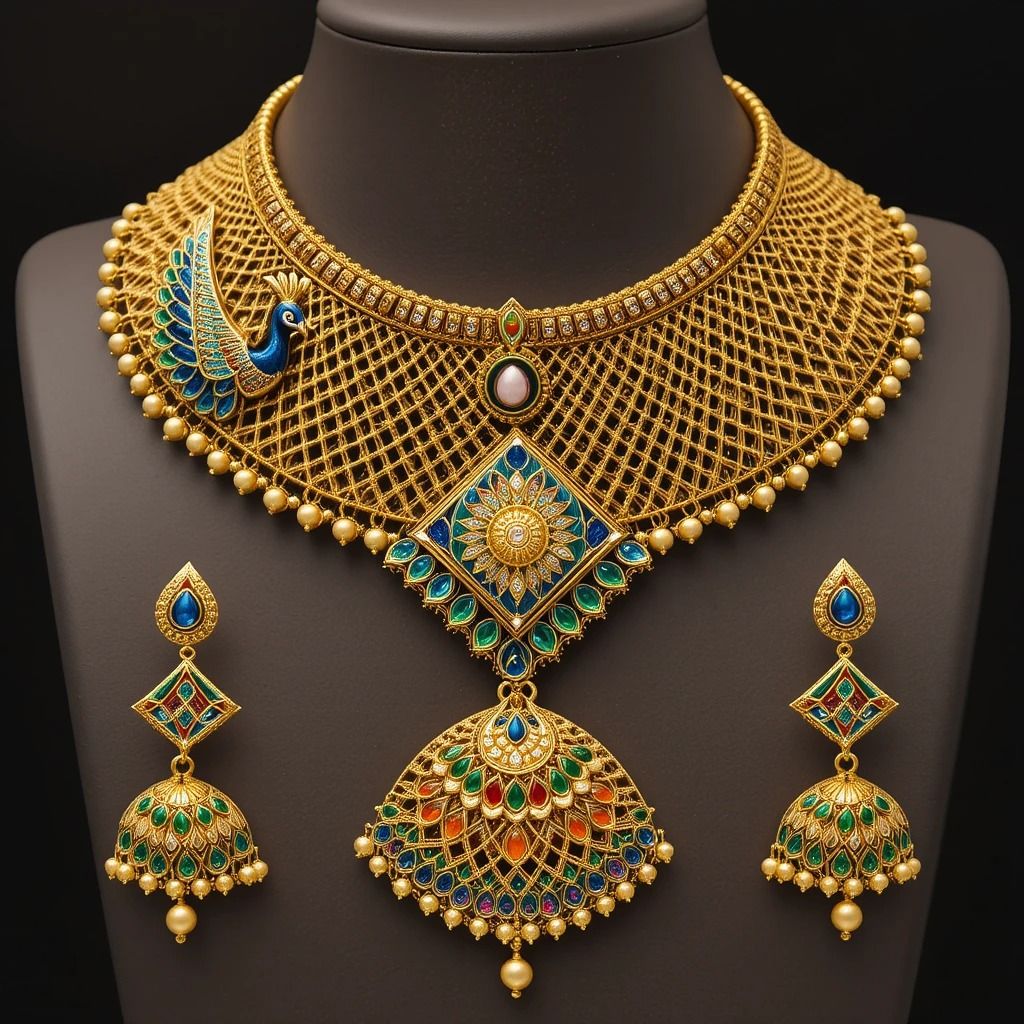 Bridal jewellery set